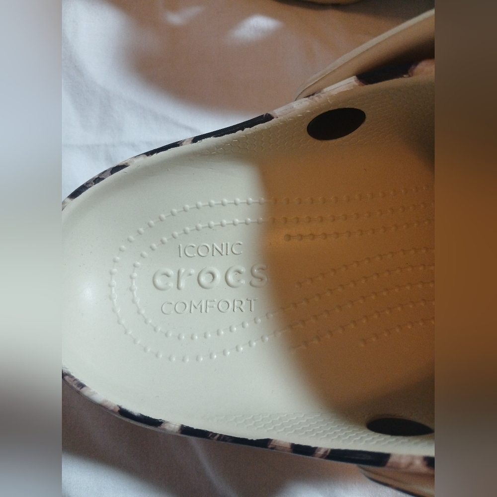 CROCS Classic Platform Women Sz. 10W Animal Remix Clog 207844-2Y4 - Picture 7 of 11